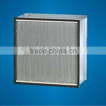 HEPA panel air filter