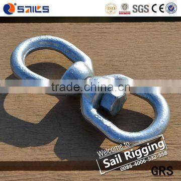 G402 drop forged galvanized chain swivel