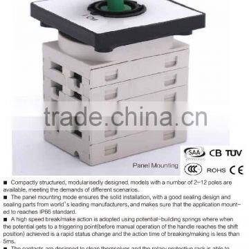 DC Isolator Switch Internal Built in PV Solar 1500V 2-12pole Panel Mounting photo-4