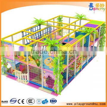 EU Standard Theme Park Plastic Indoor Kids Playgrounds