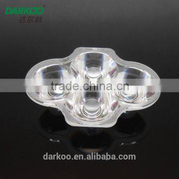 Bicycle lamp lens led lens DK4222-4H1-XML