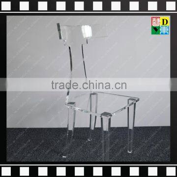 China Wholesale Clear Acrylic Restaurant Chair With Cushion