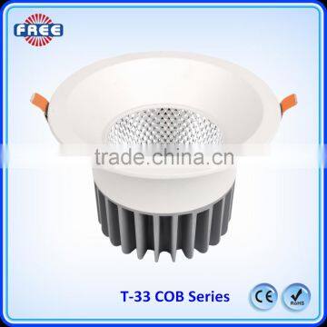 10W-50W Round Aluminum Die Casting LED Downlight Shade