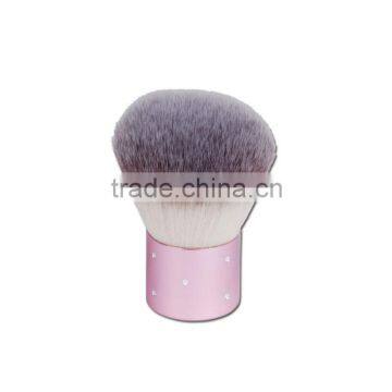 Dot pattern with mixed colour nylon hair.Kabuki blush brush