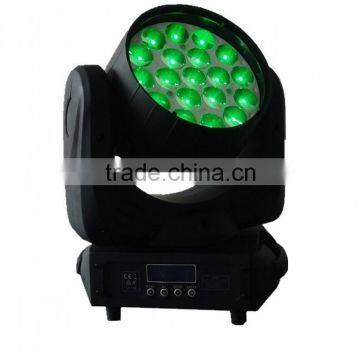 19pcs Rgbw 4in1 Osram Led Zoom Wash Moving Head Light photo-2