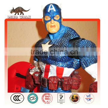 Life Size Fiberglass America Captain