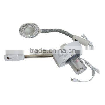 Cosmetic 2in1 Aromatherapy Facial Steamer Rolling Base Beauty Salon And 5 Diopter LED Magnifying Lamp Multifunctional photo-4