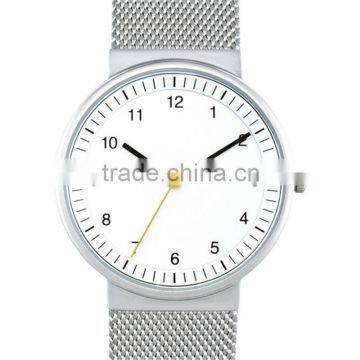Newest Watch Design Stainless Steel Case Mesh Stainless Steel Band Small Watch Case Design photo-2