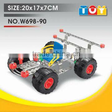 Top selling child metal combined toy DIY racing