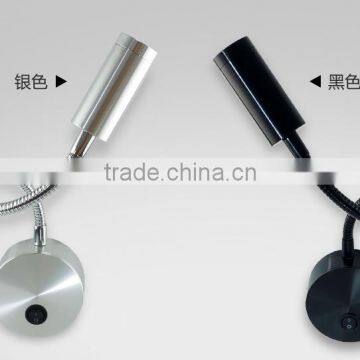 Bedroom Wall Lights Flexible Led Bedside Wall Lamp Black Aluminum Light Painting Lamp Bedside Lamp Hotel photo-6