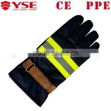 Aramid CE standard safety Firefighter gloves