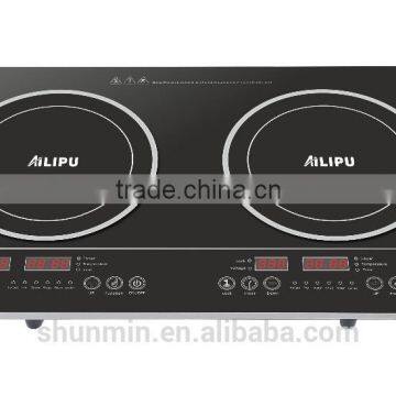 Kitchen appliances double hob induction cooker multi function wholesale price SM-DIC06