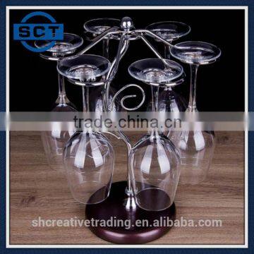 Wine Glass Holder Tree of Life Style Wine Bottle Racks and Holders