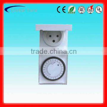 GT3-2204 Danish style 3500W 24 hours mechanical timer with CE