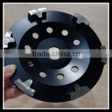 with T segment 6 inch diamond cup grinding wheel