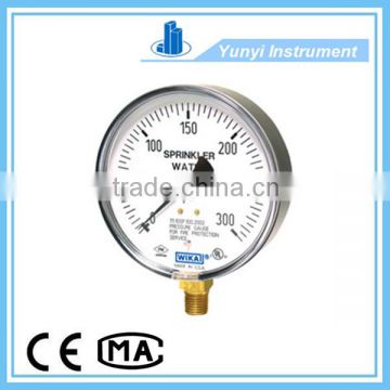 Natural gas pressure gauge for gas pipe line