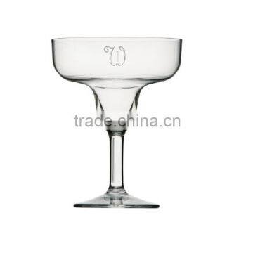 Sodalime leadfree customized glassware producer frosted decal high quality Margaret glass