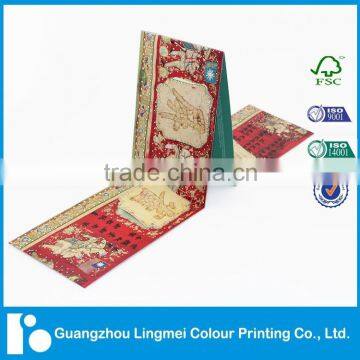 Competitive price colorful pocket booklet printing service