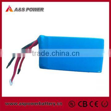 6S1P li-polymer battery 22.2V lipo high discharge rate 24V 9000mAh