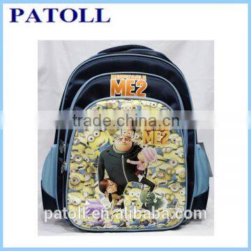 New Style Despicable me Minion School Backpack