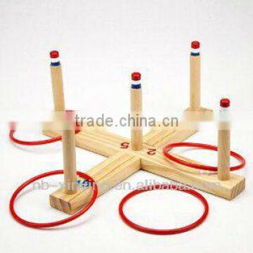 Wooden Ring Toss Game photo-1