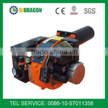 waste oil burner system for salt bath furnace