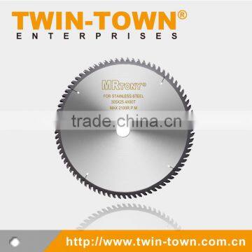 TCT Saw Blades for Stainless Steel / cold saw