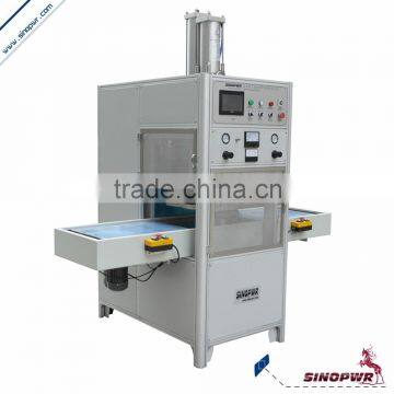 PLC control soft crease high frequency automatic plastic box making machine