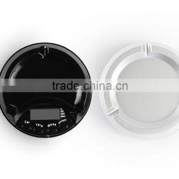 Round 0.01g Mini Digital Jewelry Scale Black Portable Scales