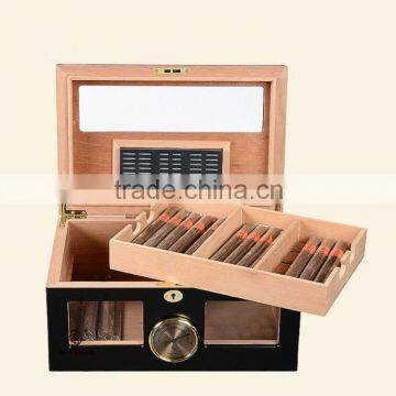 Wooden gift packaging boxes for cigar humidor packaging