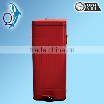 squared recycling outdoor dustbin