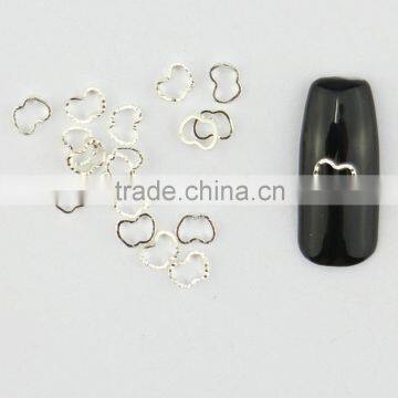 Factory Supply Metal Nail Art Circle Gold & Silver Mini DIY Lace Ring Design photo-4