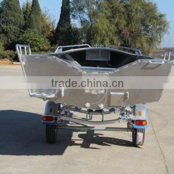 Deep-v Aluminum Boat With Console and Tralier photo-2
