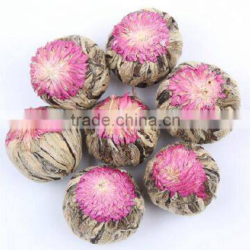 Hot Selling China Tea Hand-made Artist Tea Blooming Tea Two Dragon Playing Pearl photo-6