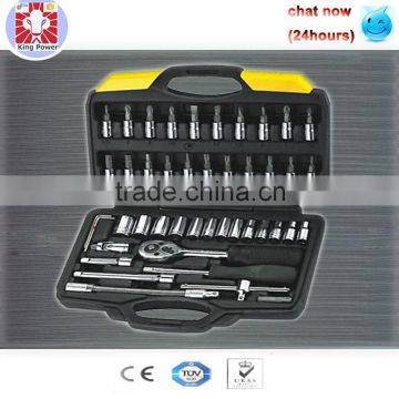 High quality carbon steel material heated 46pcs(1/4'') socket wrench set