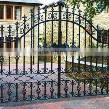 ornamental steel garden gate