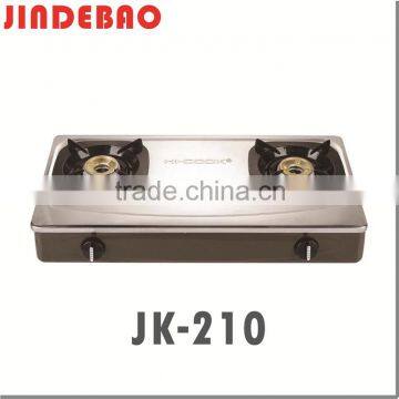 JK-210 2 burner gas stove milux gas cooker