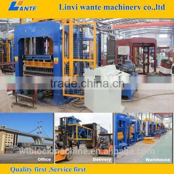 One belt and one road special machine QT6-15 concrete block making machine