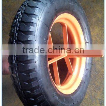 Cheap 14x3.50-8 Wheelbarrow Nylon Inflatable Rubber Tire photo-4