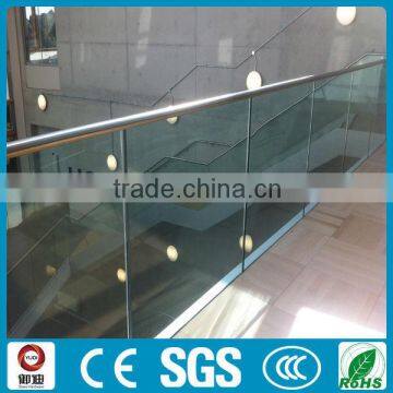 Modern Exterior Frameless Tempered Glass Balcony Railing Designs photo-5