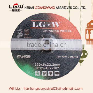 394 LIGANGWANG T27 Depressed Center GRINDING WHEEL FOR METAL OR STAINLESS STEEL photo-2