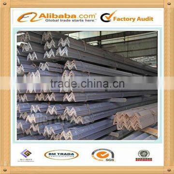 Non alloy angle iron 75-100 steel angle bar