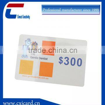 factory price nfc chip rfid loyalty card