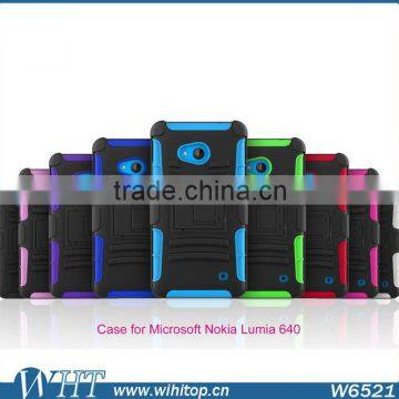 Shockproof Case for Nokia Lumia, Holster Case for Nokia Lumia 640 With Stand Function photo-6