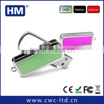 32gb cheap high quality 2.0 rotatable metal usb flash drive 500gb