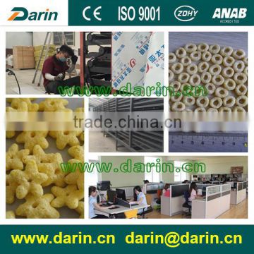 150kg/hr Production Puffed Corn Stick Extruding Machine