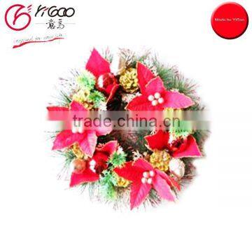 700013 2014 christmas wreath mini artificial wholesale christmas wreaths