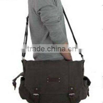 2012 fashion man leisure canvas shoulder bag