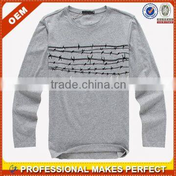 Cheap men long sleeve t-shirt(YCT-A0076)