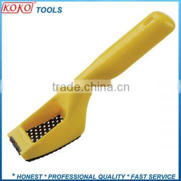 Plastic handle heat treated 60x40mm blade plane hand rasp